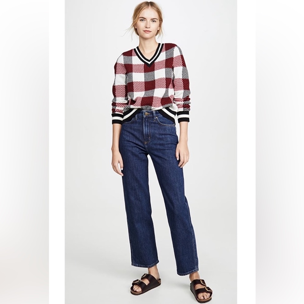 Rag + Bone Plaid Sweater • 100% Wool